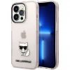 Чехол Karl Lagerfeld Choupette Body для iPhone 14 Pro Max Transparent (KLHCP14XCTTRI)