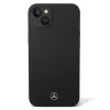 Чехол Mercedes для iPhone 14 Plus Silicone Line Black with MagSafe (MEHMP14MSILBK)