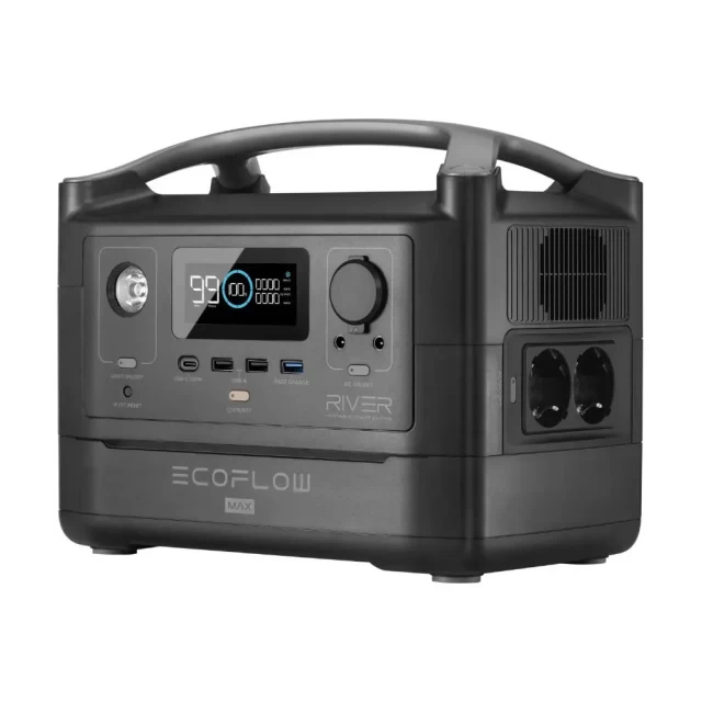Портативная зарядная станция EcoFlow RIVER Max 600 Вт 570 Вч