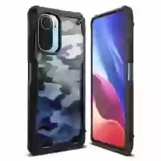 Чохол Ringke Fusion X для Xiaomi Poco F3 | Mi 11i Camo Black (8809785456826)