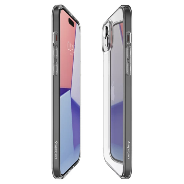 Чехол Spigen AirSkin Hybrid для iPhone 15 Plus Crystal Clear (ACS06645)