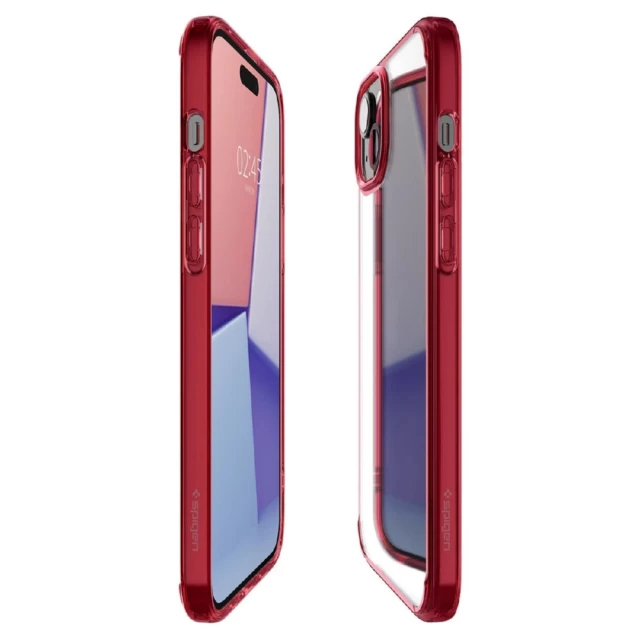 Чохол Spigen Ultra Hybrid для iPhone 15 Plus Red Crystal (8809896749930)