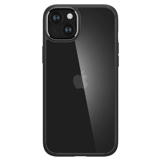 Чехол Spigen Crystal Hybrid для iPhone 15 Plus Matte Black (8809896747714)