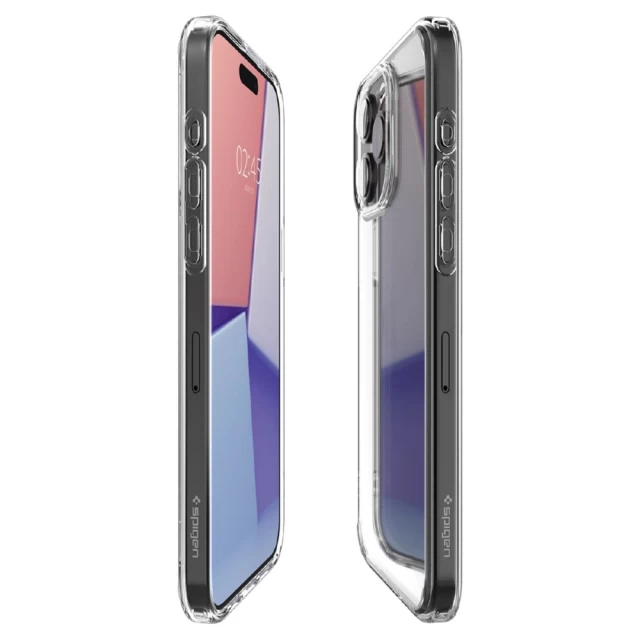 Чохол Spigen Crystal Hybrid для iPhone 15 Pro Max Crystal Clear (ACS06446)