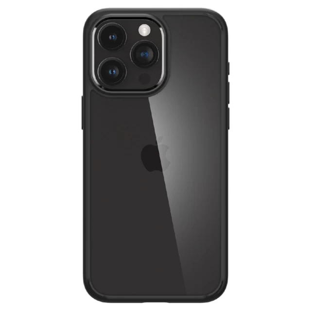 Чехол Spigen Crystal Hybrid для iPhone 15 Pro Max Matte Black (8809896747585)