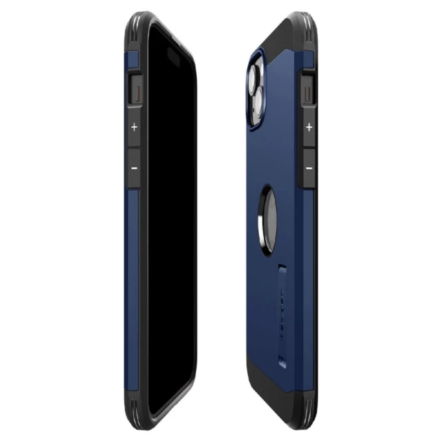 Чохол Spigen Tough Armor для iPhone 15 Plus Navy Blue with MagSafe (8809896750097)