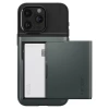 Чохол Spigen Slim Armor CS для iPhone 15 Pro Max Abyss Green (8809896749411)
