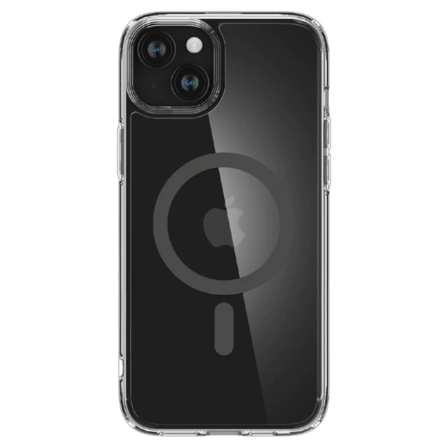 Чехол Spigen Ultra Hybrid для iPhone 15 Plus Graphite with MagSafe (8809896750011)