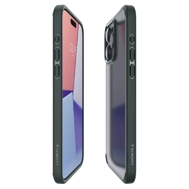 Чохол Spigen Ultra Hybrid для iPhone 15 Pro Frost Green (8809896750417)