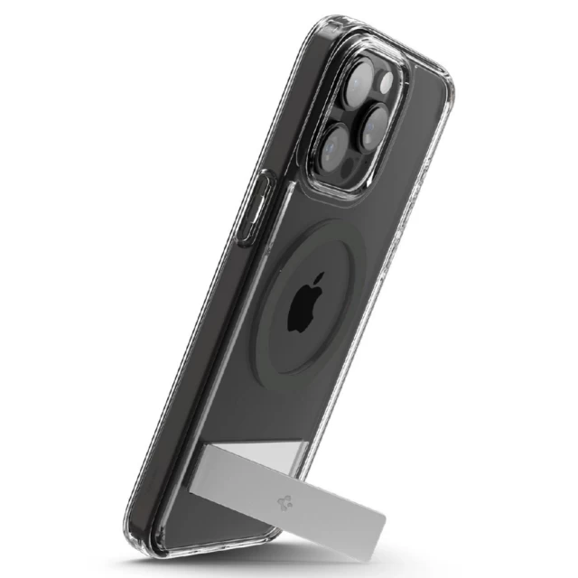 Чехол Spigen Ultra Hybrid S для iPhone 15 Pro Graphite with MagSafe (8809896750547)