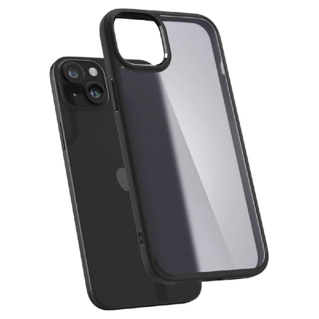 Чехол Spigen Ultra Hybrid для iPhone 15 Plus Frost Black (8809896749954)