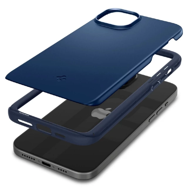 Чохол Spigen Thin Fit для iPhone 15 Plus Navy Blue (8809896749794)