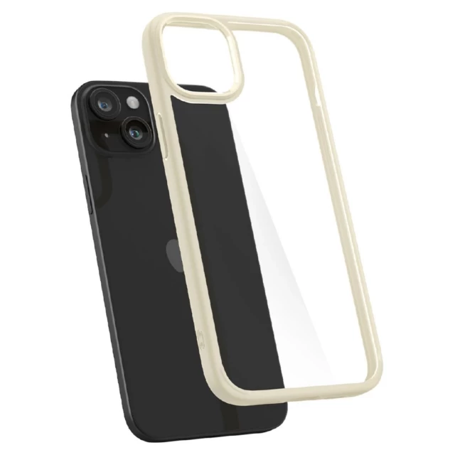 Чохол Spigen Ultra Hybrid для iPhone 15 Plus Beige (8809896749978)