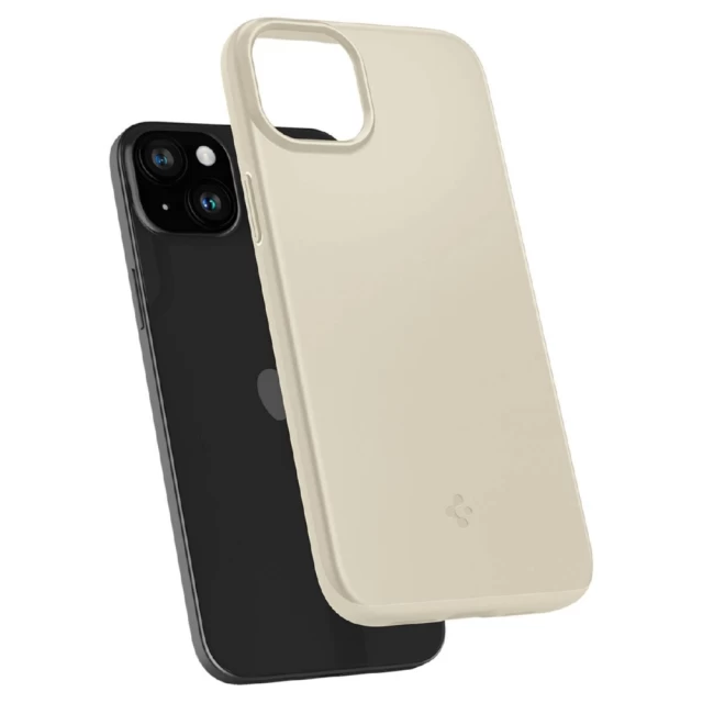 Чохол Spigen Thin Fit для iPhone 15 Plus Sand Beige (8809896749817)