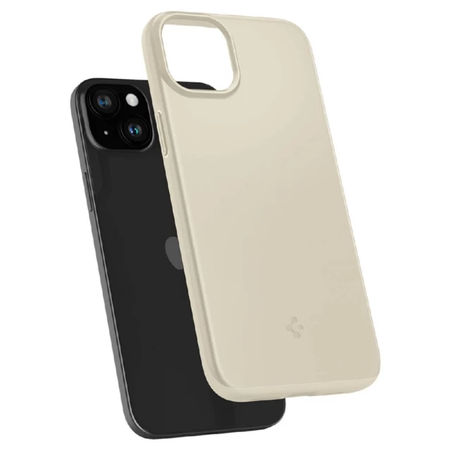 Чехол Spigen Thin Fit для iPhone 15 Plus Sand Beige (8809896749817)