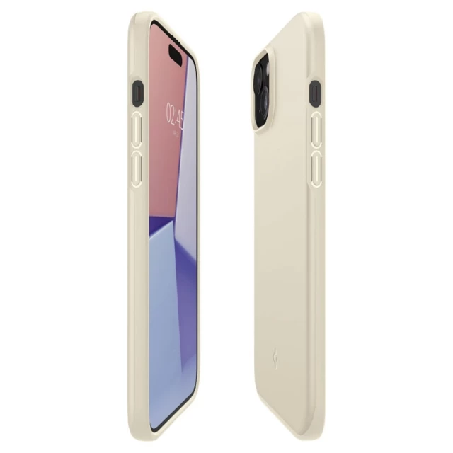 Чохол Spigen Thin Fit для iPhone 15 Plus Sand Beige (8809896749817)