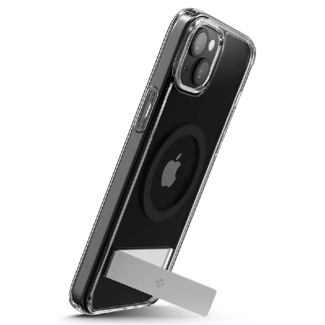 Чехол Spigen Ultra Hybrid S для iPhone 15 Plus Black with MagSafe (8809896750059)