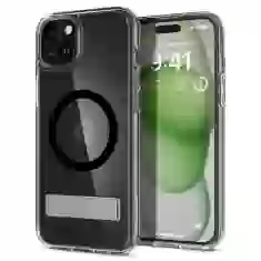 Чехол Spigen Ultra Hybrid S для iPhone 15 Plus Black with MagSafe (8809896750059)