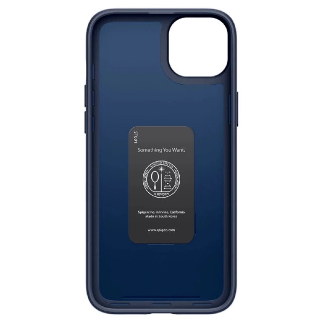 Чохол Spigen Thin Fit для iPhone 15 Navy Blue (ACS06777)