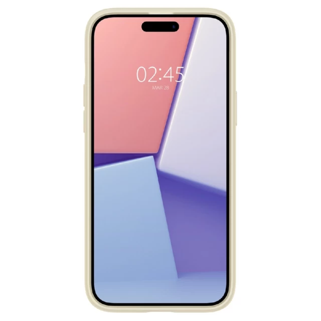 Чохол Spigen Crystal Hybrid для iPhone 15 Plus Sand Beige (8809896747707)