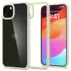 Чехол Spigen Crystal Hybrid для iPhone 15 Plus Sand Beige (8809896747707)