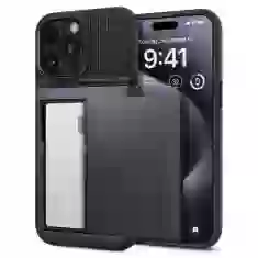 Чехол Spigen Slim Armor CS для iPhone 15 Pro Metal Slate (8809896750615)