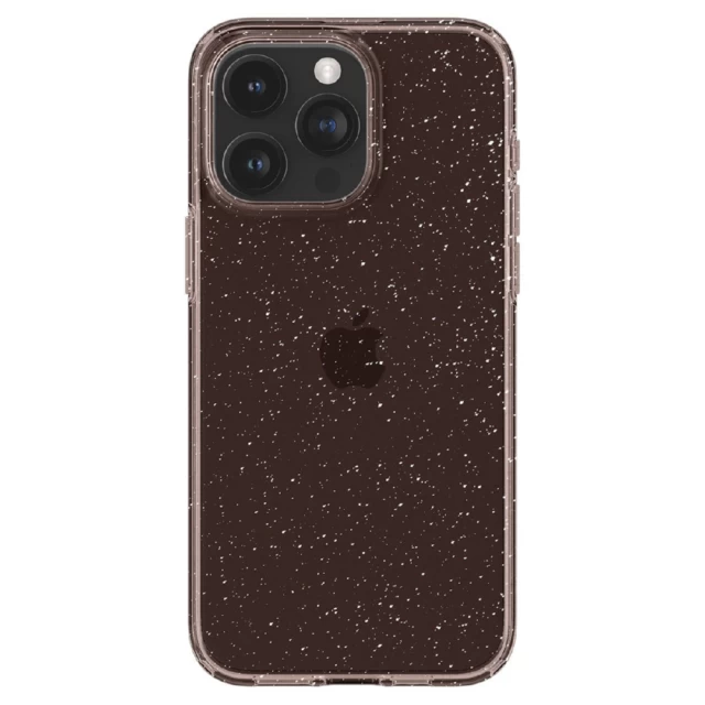 Чехол Spigen Liquid Crystal Glitter для iPhone 15 Pro Max Rose Quartz (8809896749091)