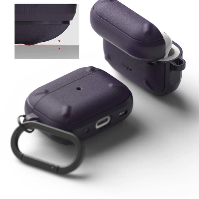 Чохол Ringke Onyx для AirPods Pro 2 Purple (8809881268545)