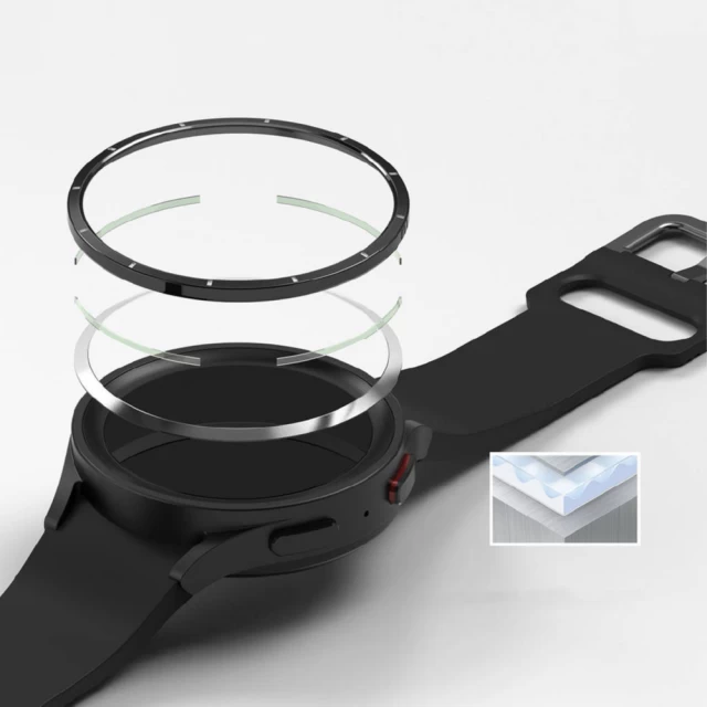 Чехол Ringke Bezel Styling для Samsung Galaxy Watch 5 Pro 45 mm Black (8809881261959)