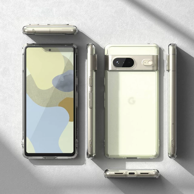 Чохол Ringke Fusion для Google Pixel 7 Transparent (8809881267548)