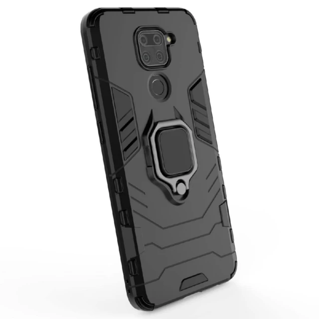 Чехол HRT Ring Armor для Xiaomi Redmi Note 9 | 10X Black (9111201905221)