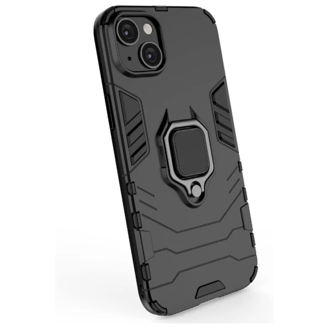 Чехол HRT Ring Armor для Samsung Galaxy A14 Black (9145576272237)