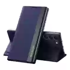 Чехол-книжка HRT Sleep Case для Samsung Galaxy S23 Ultra Blue (9145576269770)