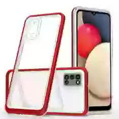 Чохол HRT Clear 3in1 Case для Samsung Galaxy A14 Red (9145576272626)