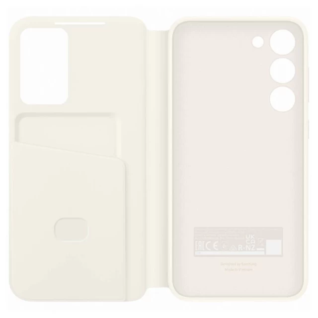 Чохол-книжка Samsung Smart View Wallet Case для Samsung Galaxy S23 Plus Cream (EF-ZS916CUEGWW)