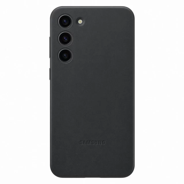 Чохол Samsung Leather Cover для Samsung Galaxy S23 Plus Black (EF-VS916LBEGWW)