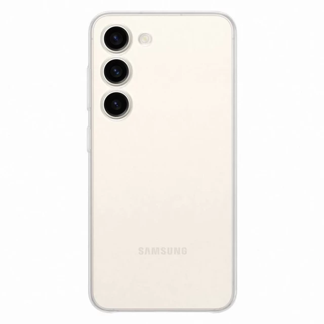 Чохол Samsung Clear Cover для Samsung Galaxy S23 Transparent (EF-QS911CTEGWW)