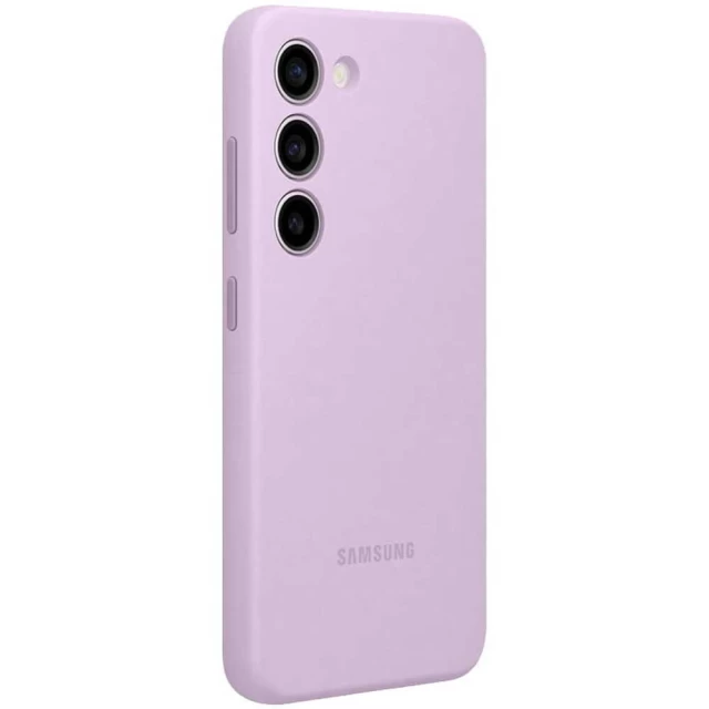 Чехол Samsung Silicone Cover для Samsung Galaxy S23 Lavender (EF-PS911TVEGWW)