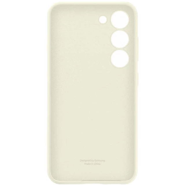 Чехол Samsung Silicone Cover для Samsung Galaxy S23 Cream (EF-PS911TUEGWW)