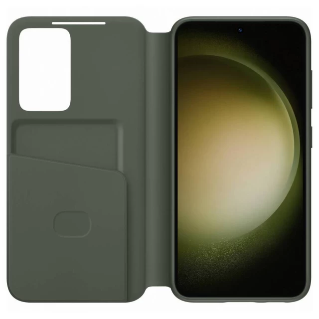 Чехол-книжка Samsung Smart View Wallet Case для Samsung Galaxy S23 Green (EF-ZS911CGEGWW)
