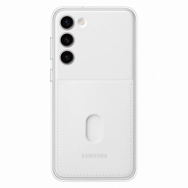 Чохол Samsung Frame Cover для Samsung Galaxy S23 Plus White (EF-MS916CWEGWW)