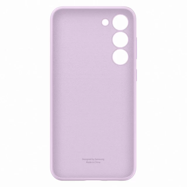 Чехол Samsung Silicone Cover для Samsung Galaxy S23 Plus Lavender (EF-PS916TVEGWW)
