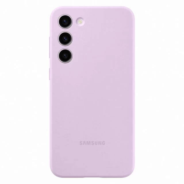 Чехол Samsung Silicone Cover для Samsung Galaxy S23 Plus Lavender (EF-PS916TVEGWW)