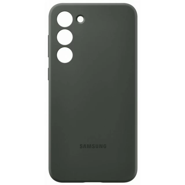 Чохол Samsung Silicone Cover для Samsung Galaxy S23 Plus Green (EF-PS916TGEGWW)
