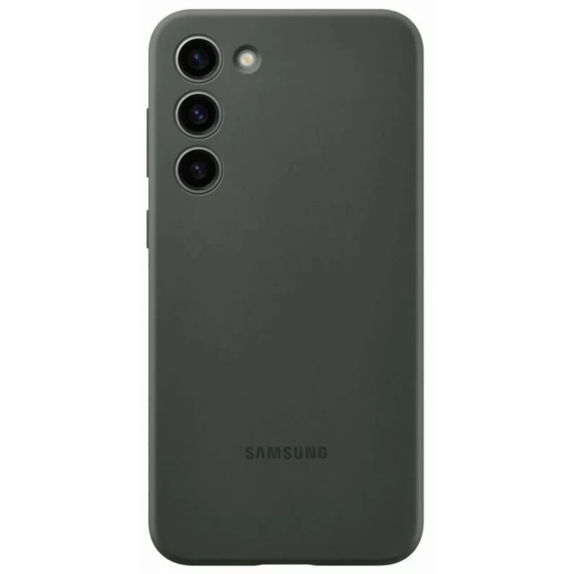 Чехол Samsung Silicone Cover для Samsung Galaxy S23 Plus Green (EF-PS916TGEGWW)