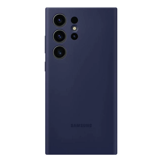 Чехол Samsung Silicone Cover для Samsung Galaxy S23 Ultra Navy (EF-PS918TNEGWW)