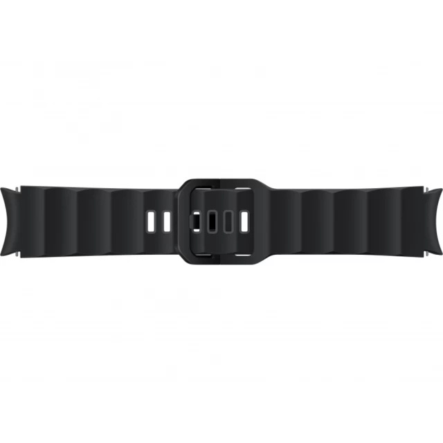 Ремінець Samsung Rugged Sport для Samsung Galaxy Watch 6 | 6 Classic | 5 | 5 Pro | 4 | 4 Classic 20 mm (M/L) Black (ET-SDR91LBEGEU)