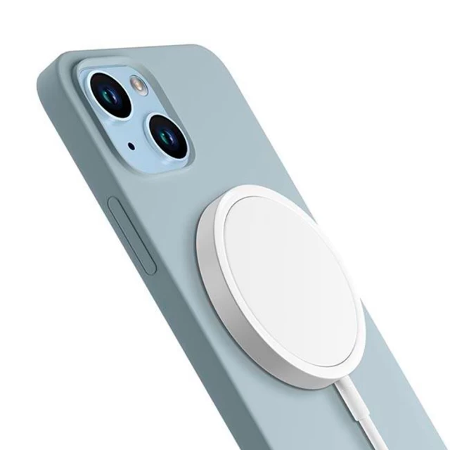 Чохол 3mk Hardy Case для iPhone 14 Plus Sierra Blue with MagSafe (5903108500500)