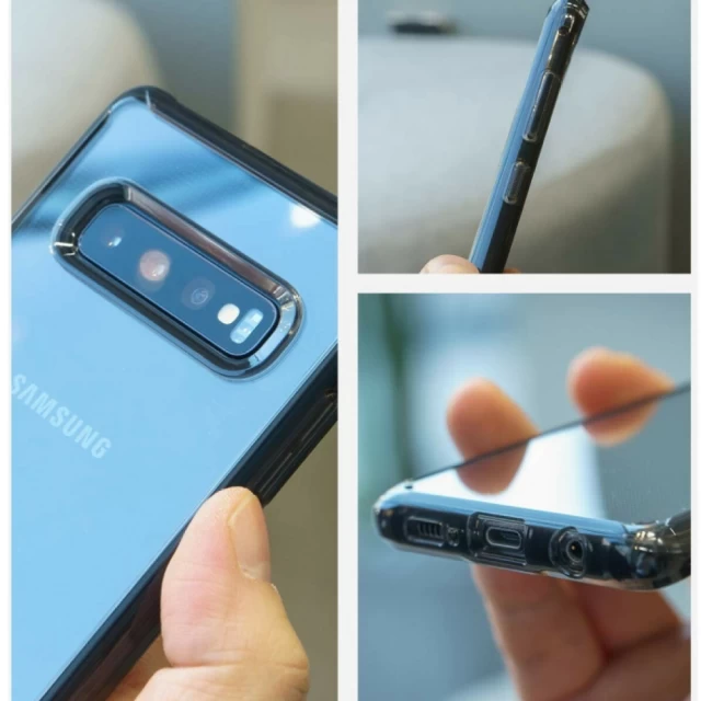 Чохол Ringke Fusion для Samsung Galaxy S10 Plus (G975) Aqua Blue (FSSG0060)