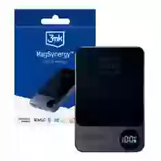 Портативное зарядное устройство 3mk MagSynergy USB-C | USB-A 10000 mAh Black with MagSafe (5903108497381)